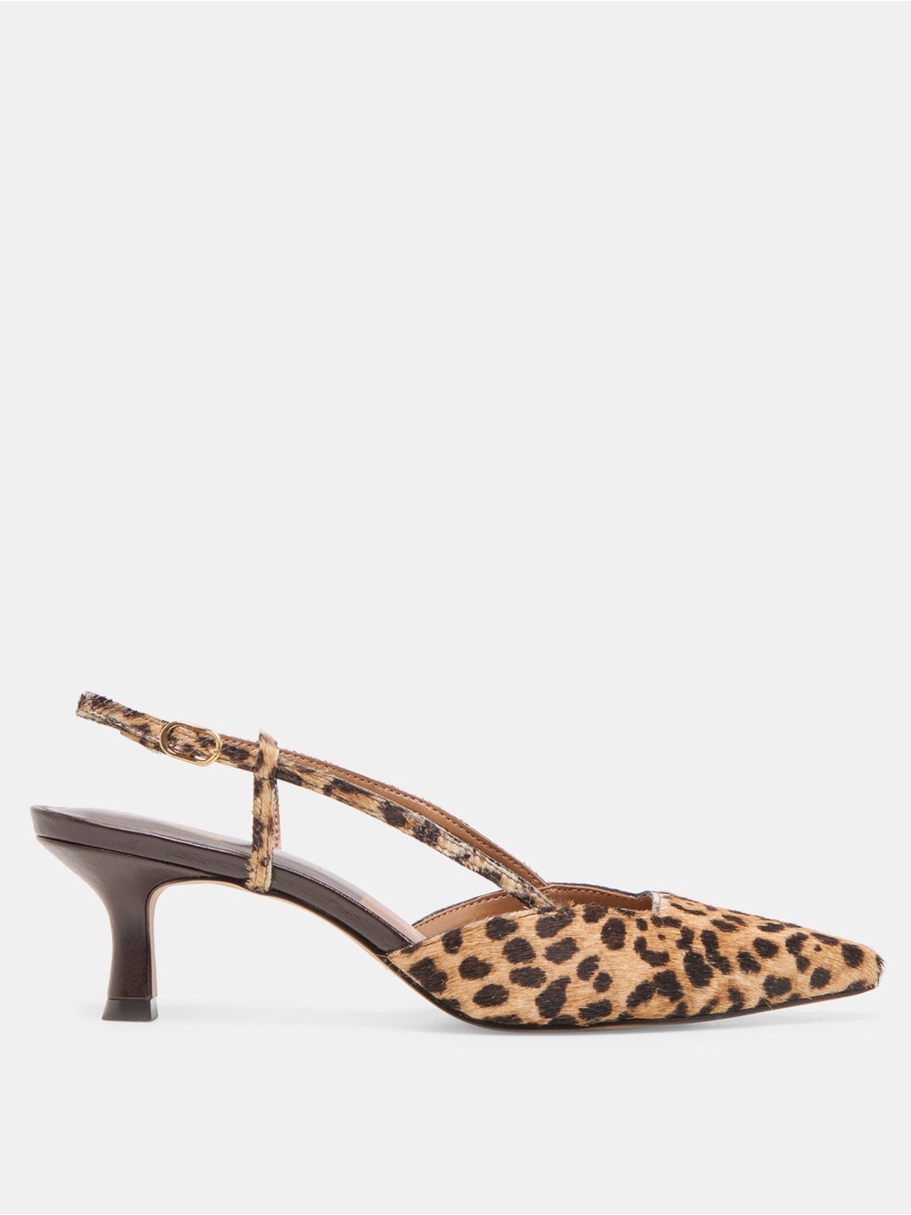 Dolce Vita Leopard Print Slingback Pumps